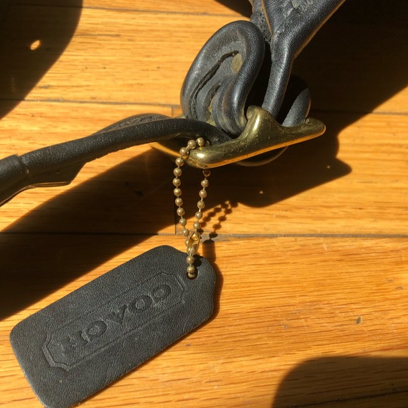 Coach full leather black crossbody - Picture 3 of 7